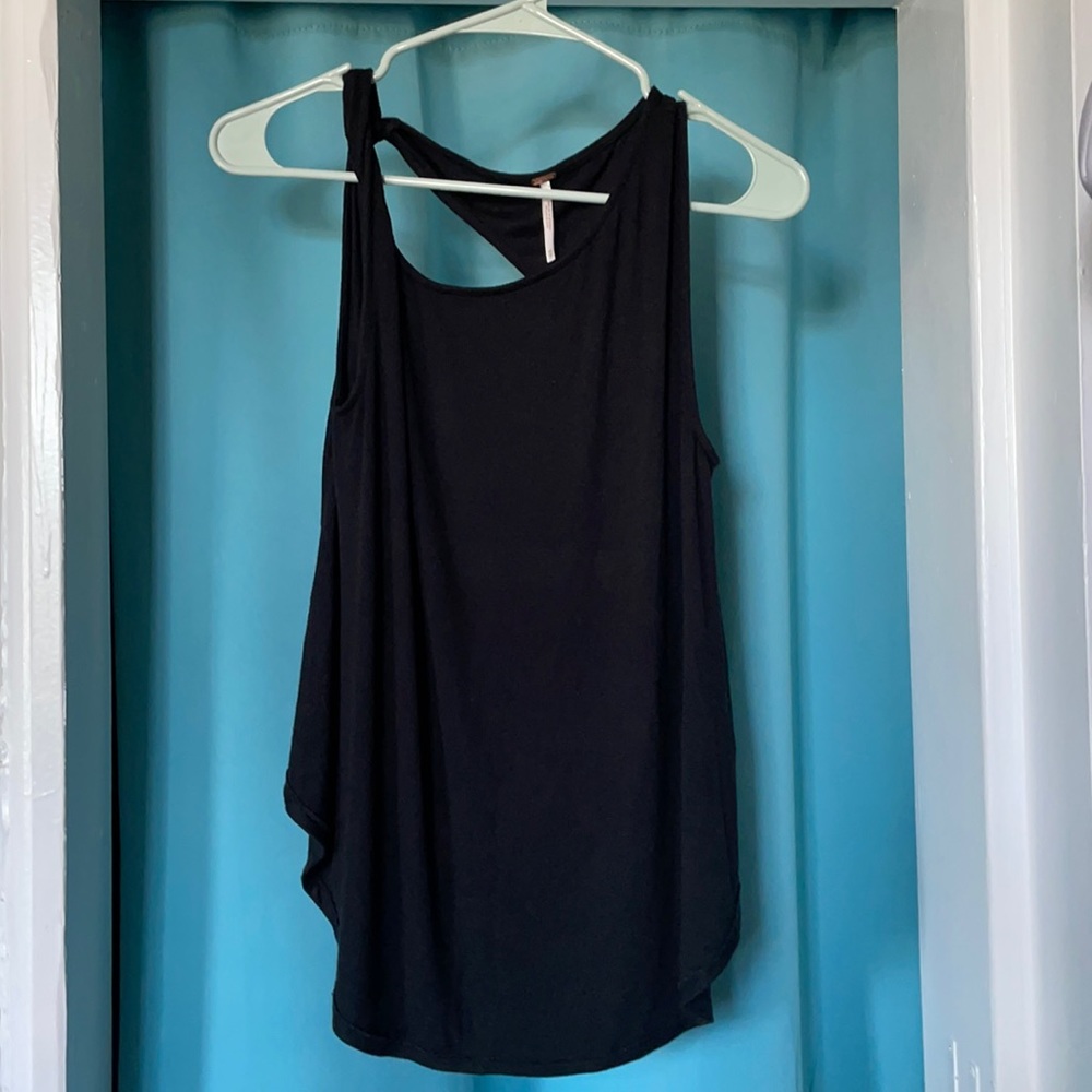 Asymmetrical Free People tank top